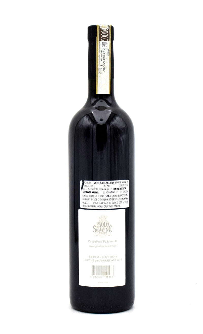 2016 Paolo Scavino Rocche dell'Annunziata Riserva