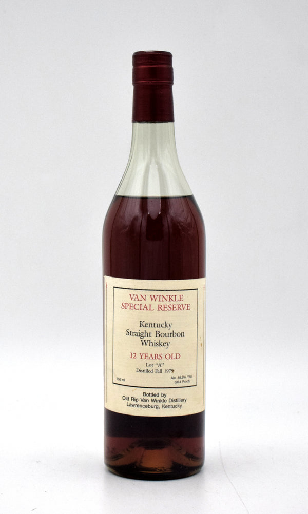 Van Winkle Special Reserve 12 Year 'Lot A' (Distilled Fall 1979)