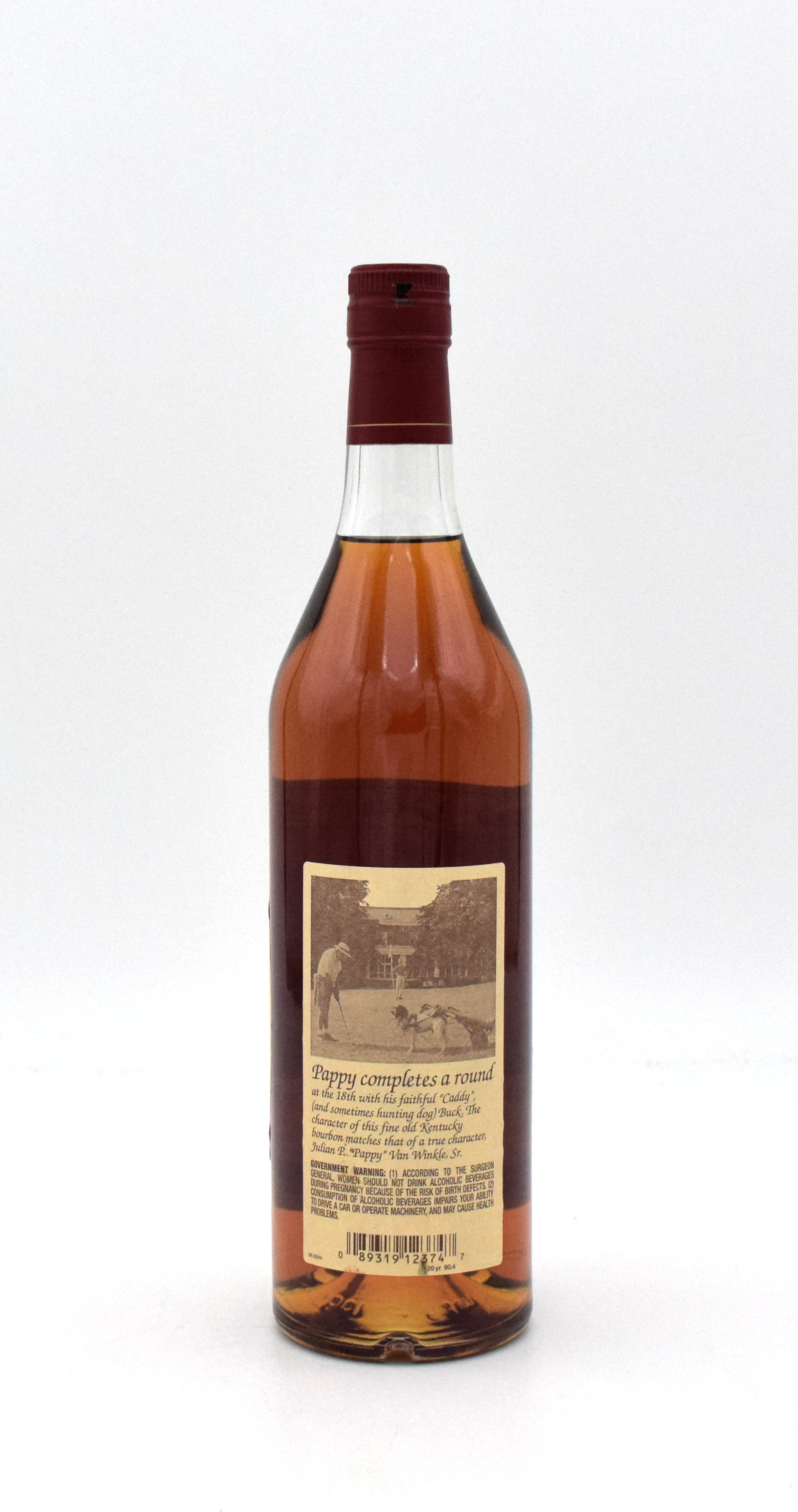 パピー ヴァン ウィンクル 20年 Pappy Van Winkle's Pappy Van Winkle 20 Year Bourbon (Pre 2012 Release) (Stitzel