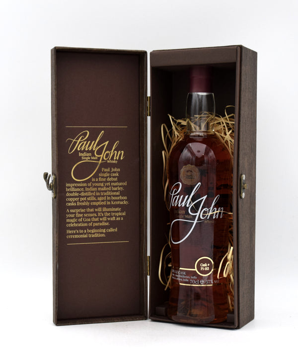 Paul John Single Cask 'P1-163' Indian Single Malt Whisky