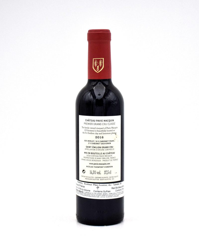 2016 Chateau Pavie Macquin (375ML)