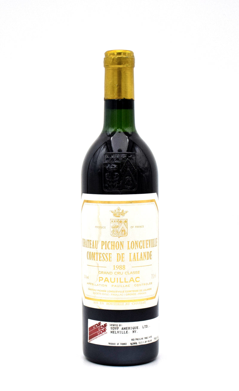 1988 Chateau Pichon Longueville Comtesse de Lalande