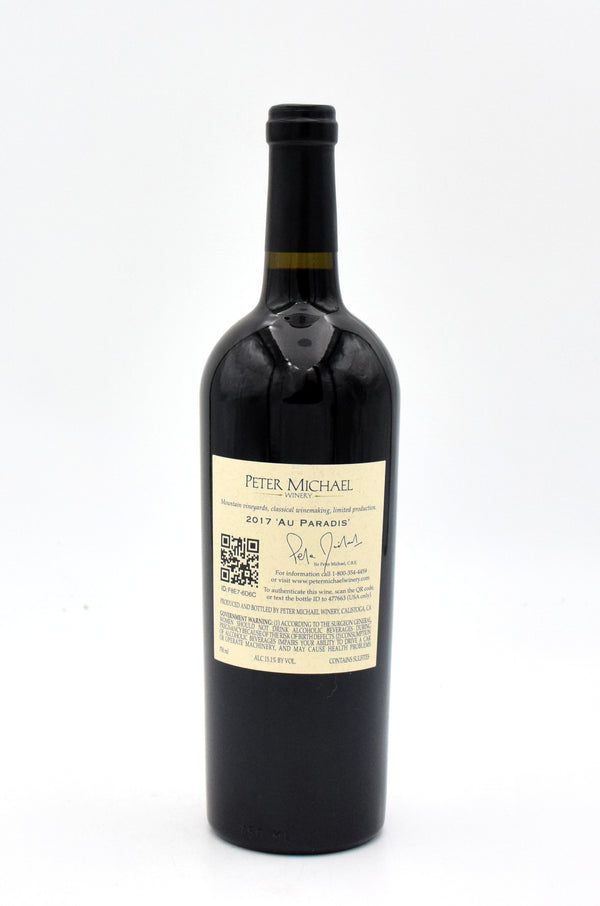 2017 Peter Michael 'Au Paradis' Cabernet Sauvignon