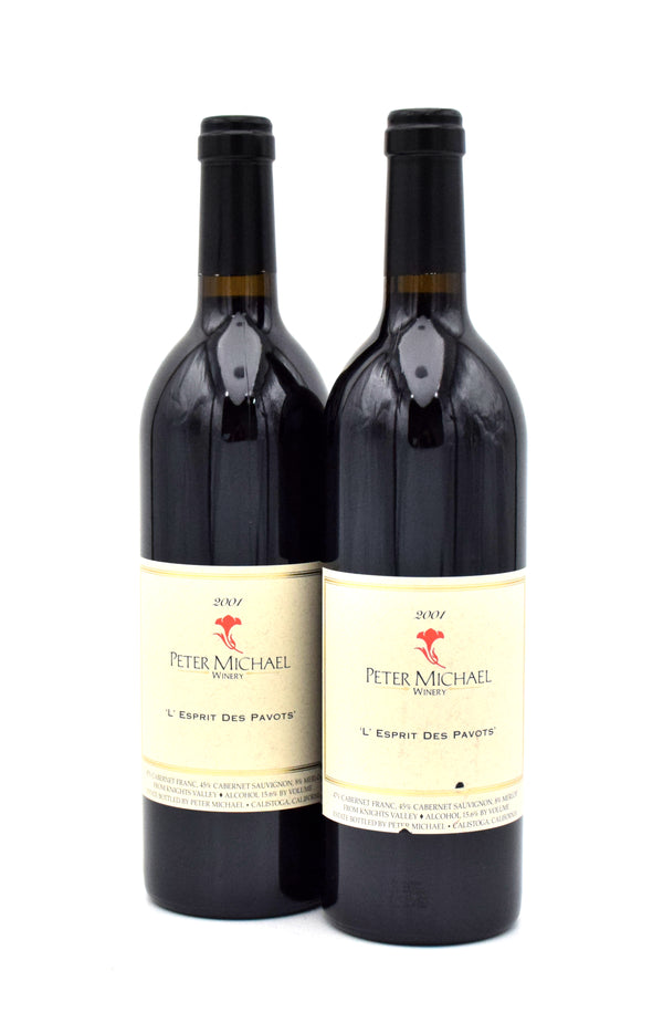 2001 Peter Michael 'L'Esprit des Pavots' Estate Red