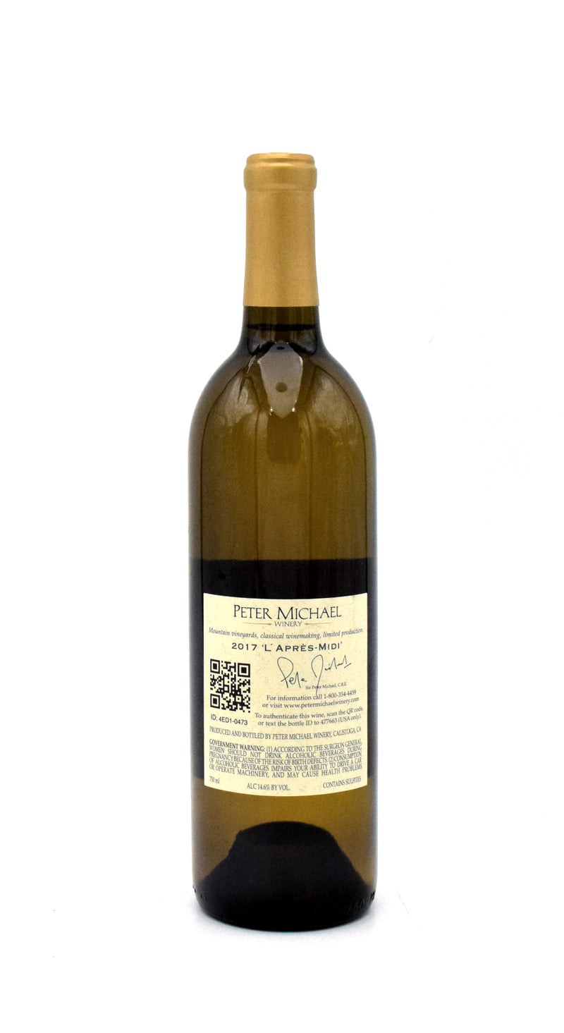 2017 Peter Michael 'L'Apres-Midi' Sauvignon Blanc