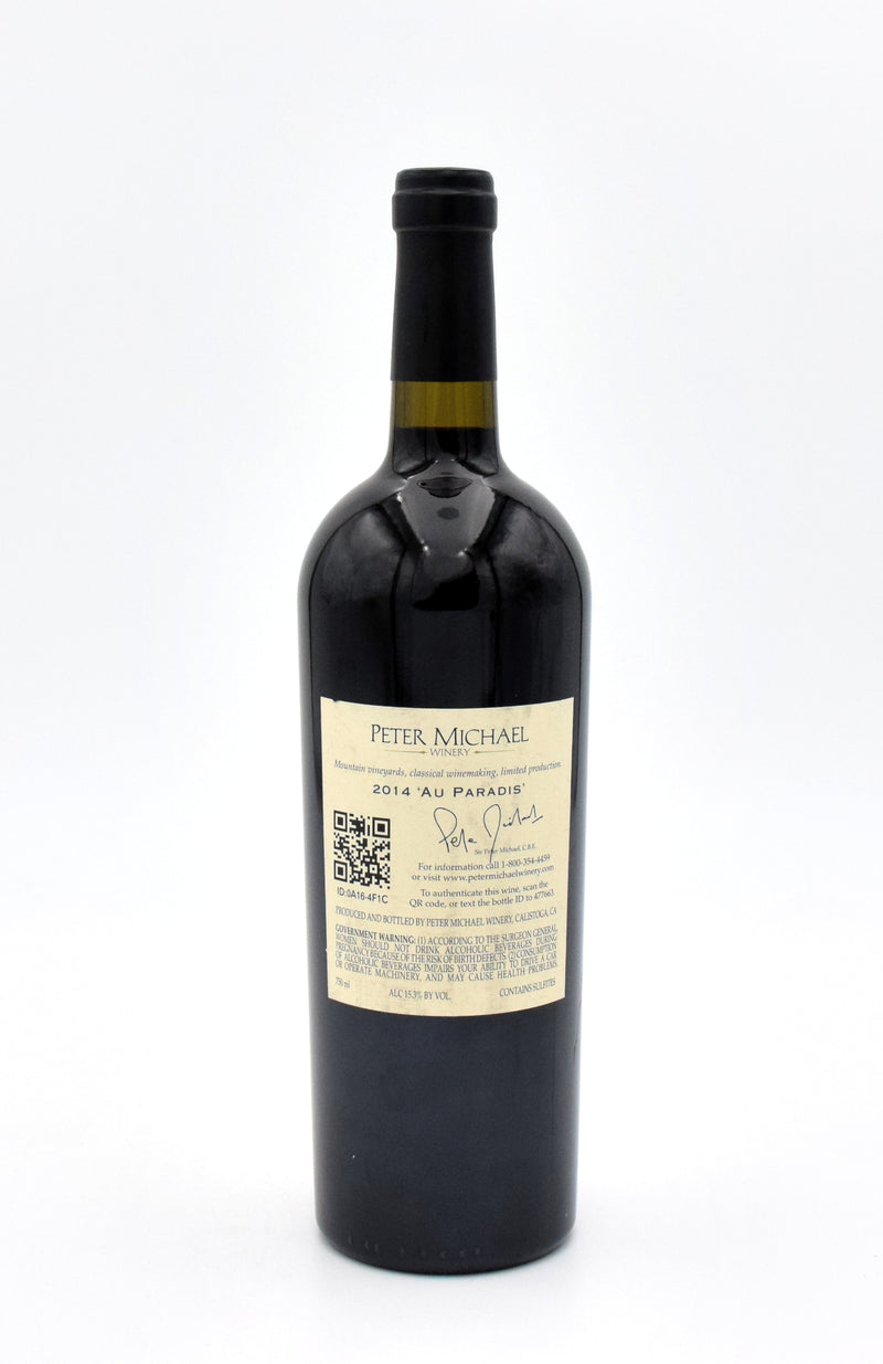 2014 Peter Michael 'Au Paradis' Cabernet Sauvignon