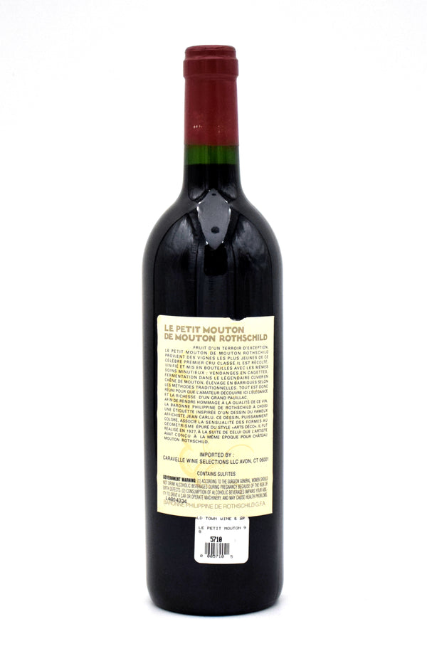 1998 Le Petit Mouton de Mouton Rothschild