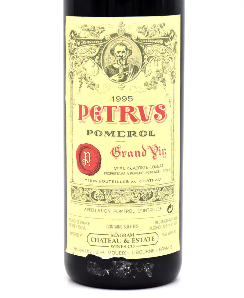 1995 Petrus (Very Slightly Torn Label)