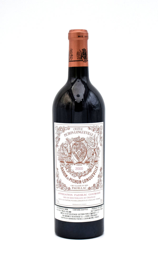 2000 Chateau Pichon-Longueville au Baron de Pichon-Longueville