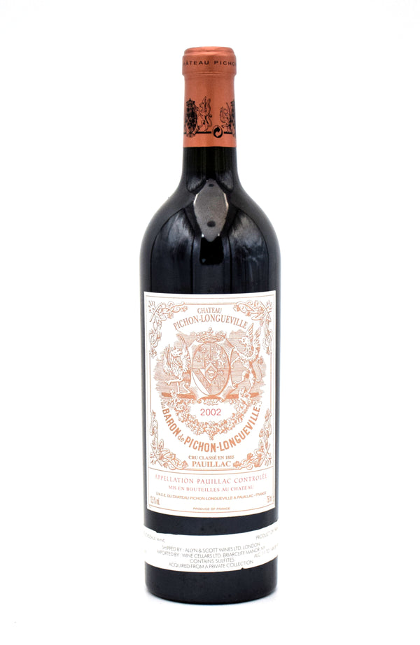 2002 Chateau Pichon-Longueville au Baron de Pichon-Longueville