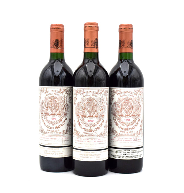 1990 Chateau Pichon-Longueville au Baron de Pichon-Longueville