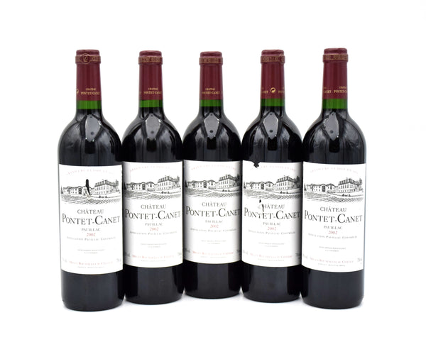 2002 Chateau Pontet-Canet (Slightly Torn Labels)