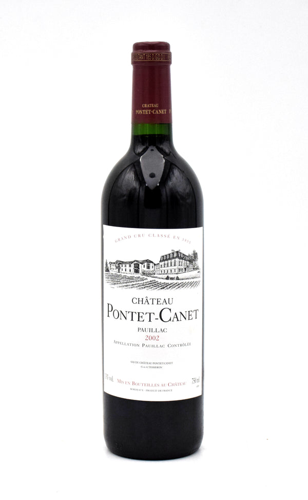 2002 Chateau Pontet-Canet (Slightly Torn Labels)