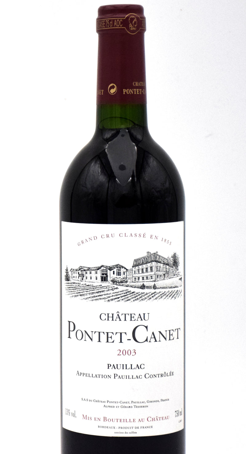 2003 Chateau Pontet Canet