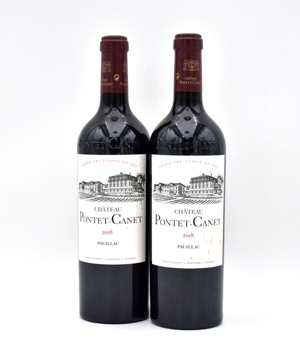 2018 Chateau Pontet-Canet (Stained Label)