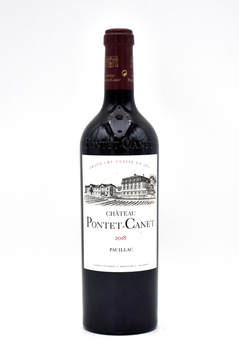 2018 Chateau Pontet-Canet (Stained Label)
