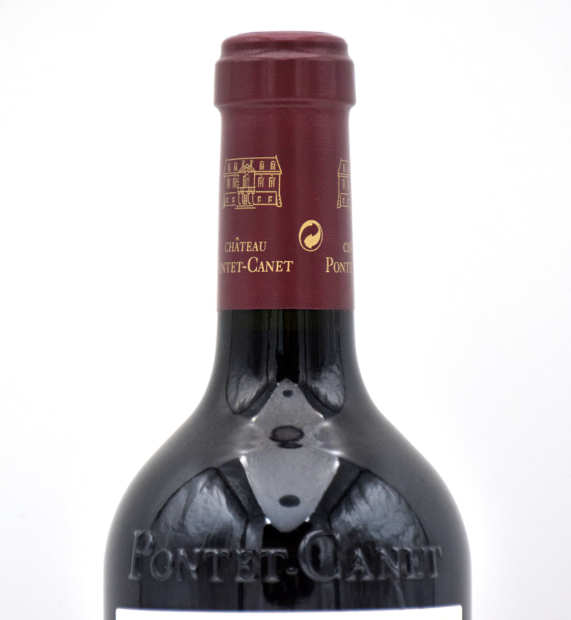 2018 Chateau Pontet-Canet (Stained Label)