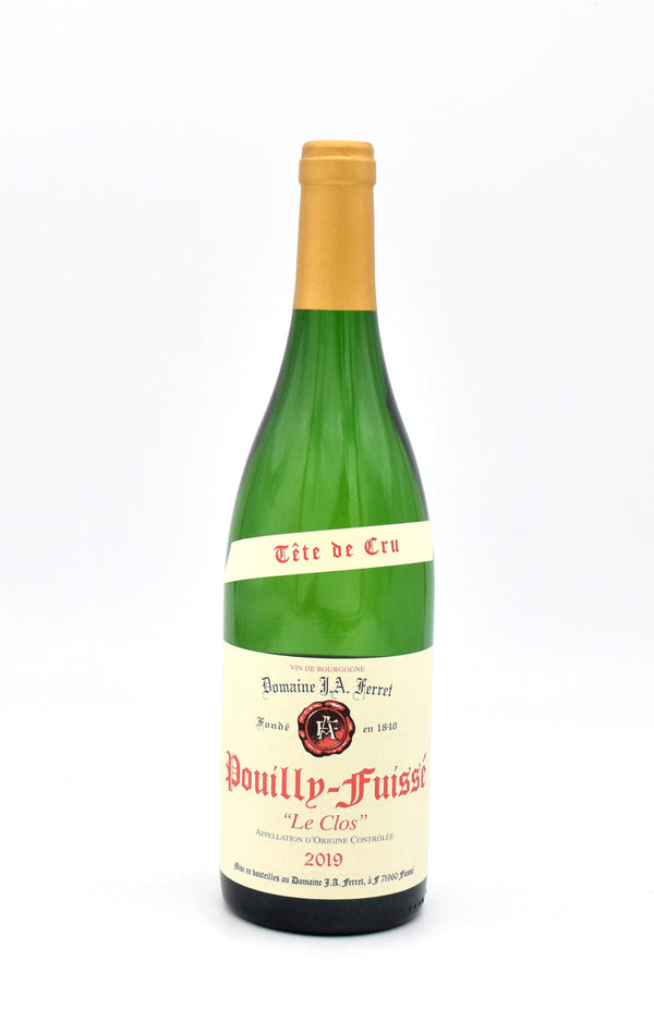 2019 Domaine J.A. Ferret Pouilly Fuisse