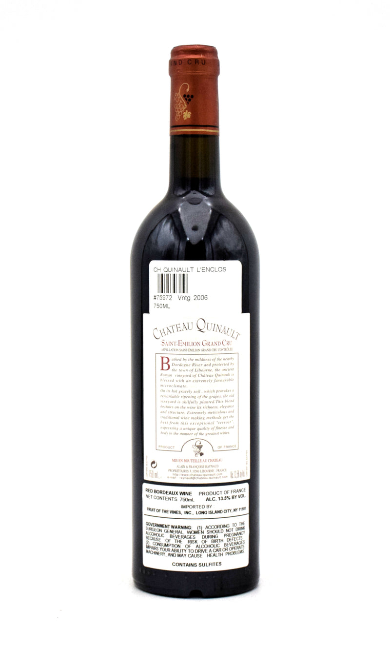 2006 Chateau Quinault L'Enclos
