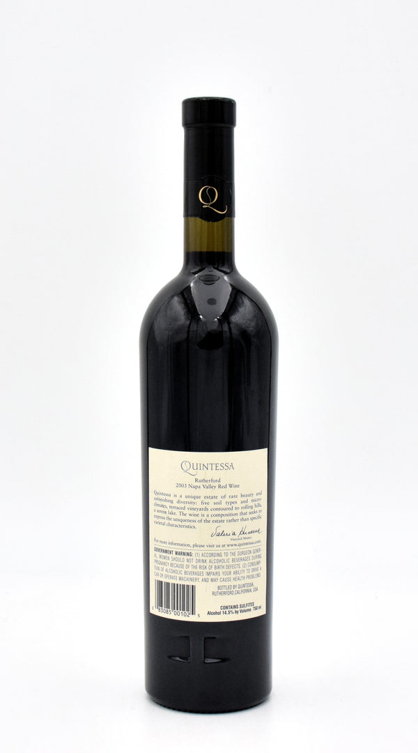 2003 Quintessa Red