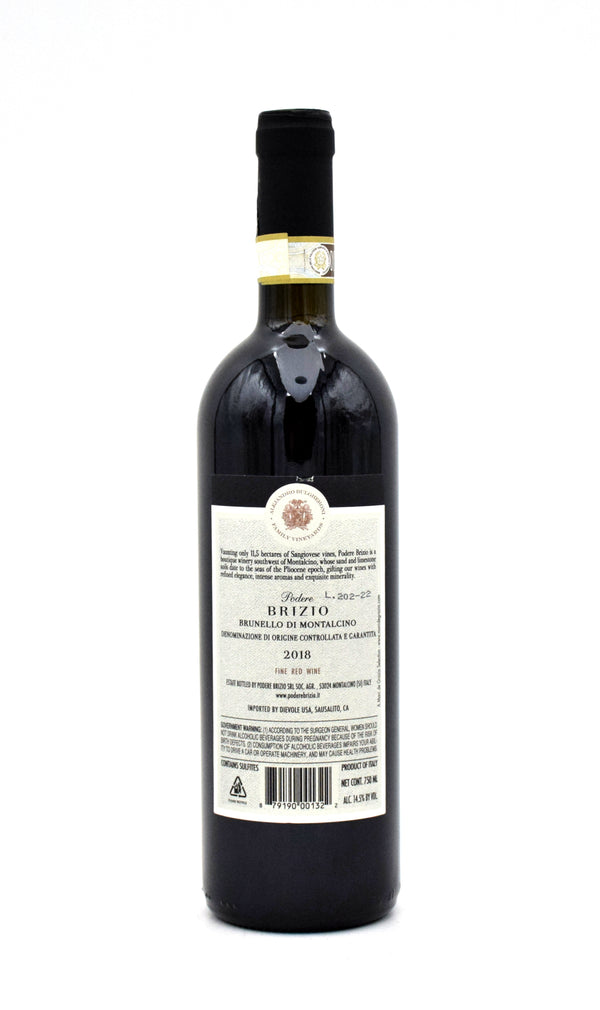 2018 Roberto Bellini Podere Brizio Brunello di Montalcino DOCG
