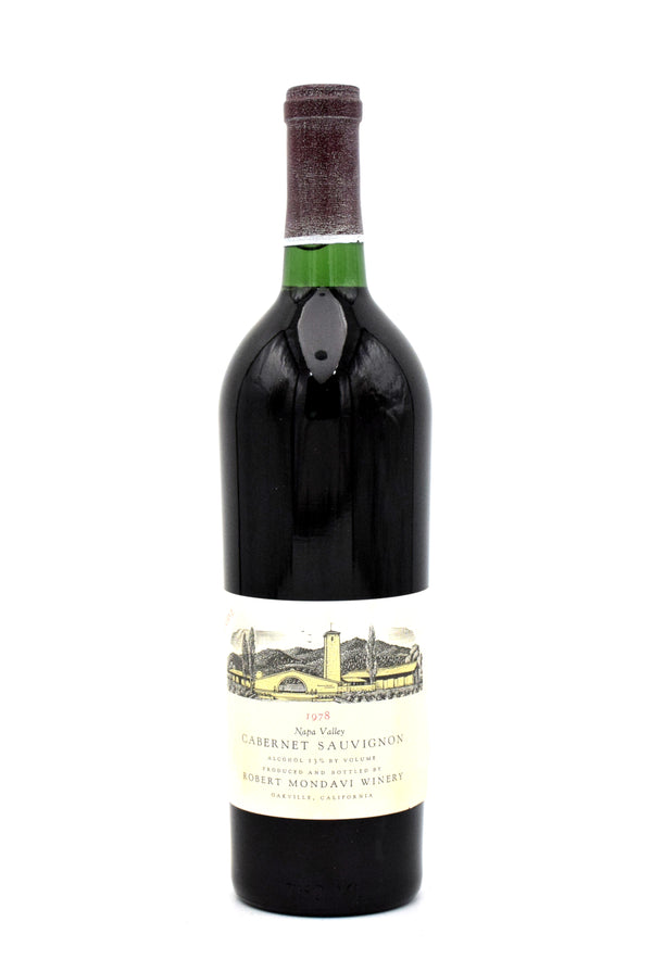 1978 Robert Mondavi Winery Oakville Cabernet Sauvignon