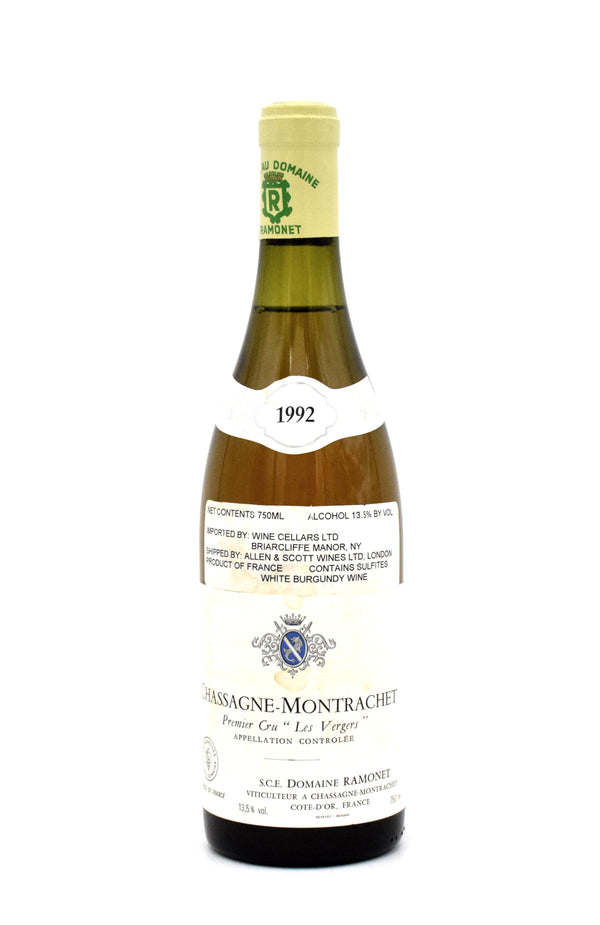 1992 Domaine Ramonet Les Vergers