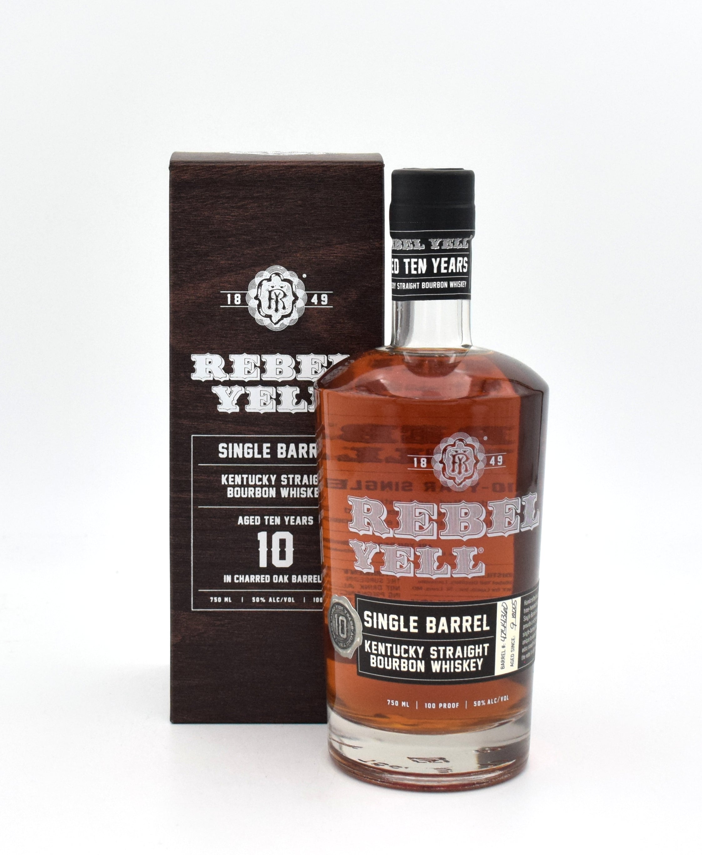 Rebel Yell 10 Year Single Barrel Bourbon FineLiquors