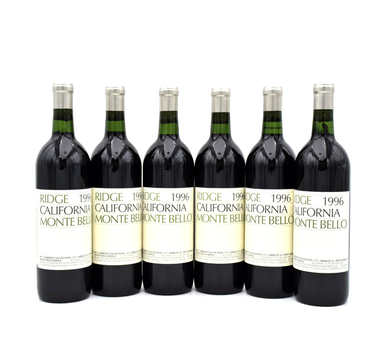 1996 Ridge Vineyards Monte Bello