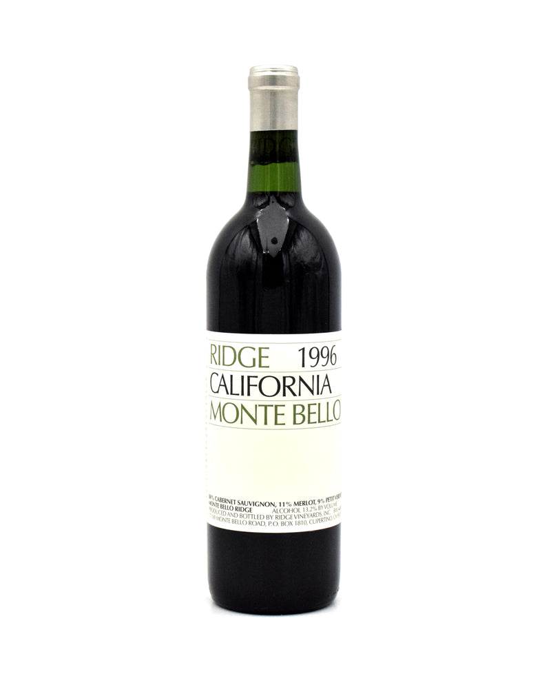 1996 Ridge Vineyards Monte Bello