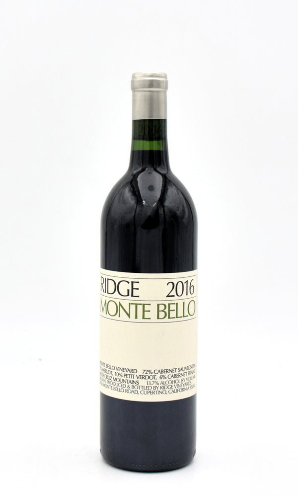 2016 Ridge Vineyards Monte Bello