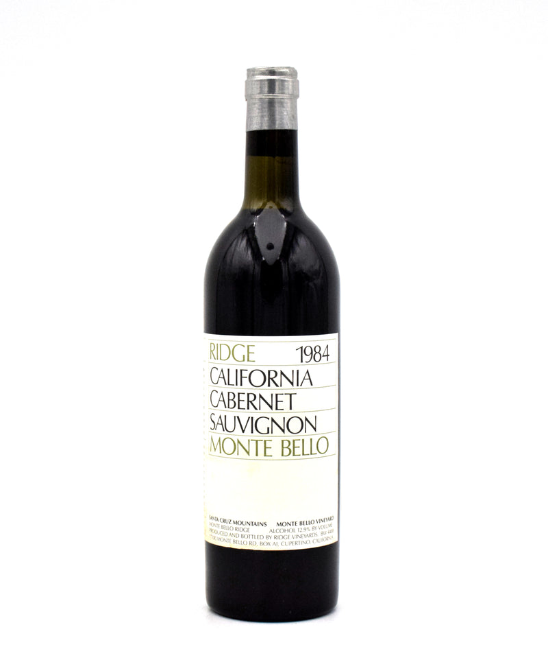 1984 Ridge Vineyards Monte Bello