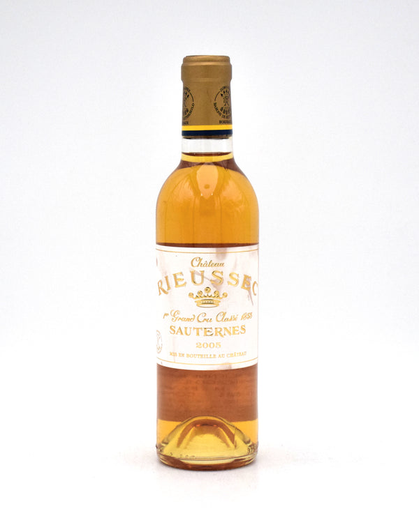 2005 Chateau Rieussec (375ML) (slightly stained Labels)