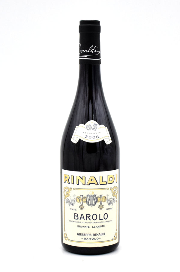 2008 Giuseppe Rinaldi Barolo 'Brunate-Le Coste'