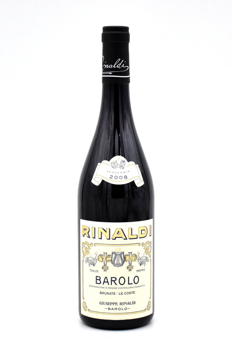 2008 Giuseppe Rinaldi Barolo 'Brunate-Le Coste'