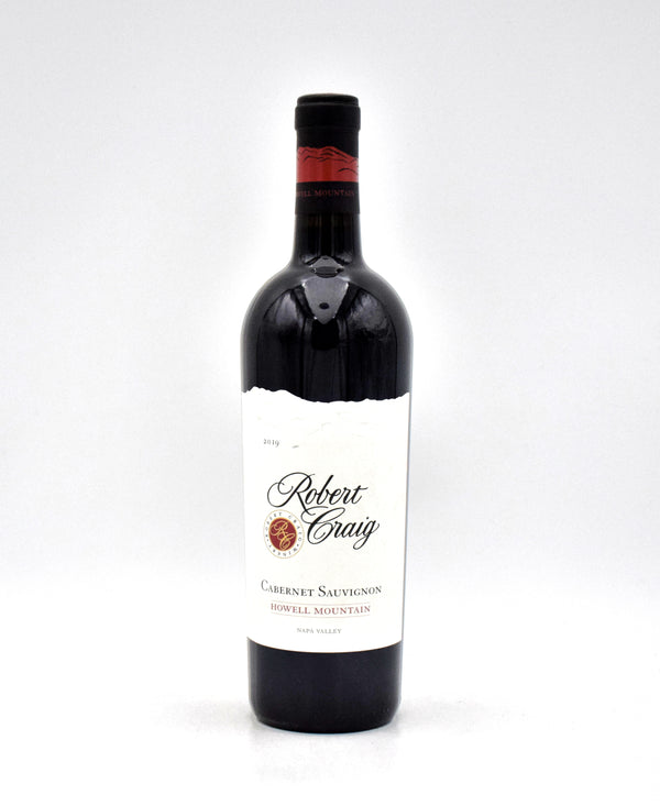 2019 Robert Craig Winery Howell Mountain Cabernet Sauvignon