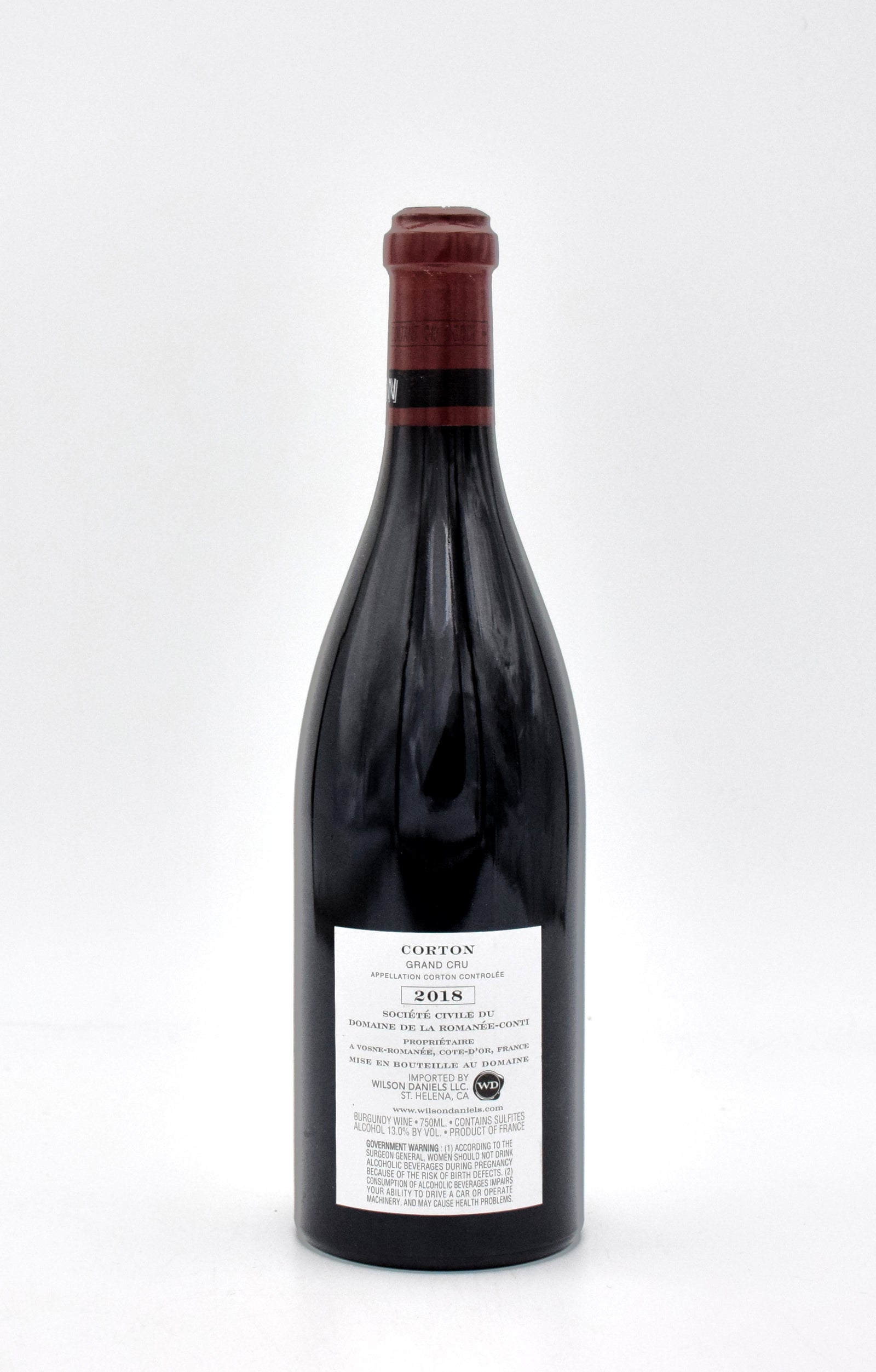 Romanee-Conti Corton 2017空瓶コルク付き 2018 Domaine de la Romanee Conti Corton Grand Cru – FineLiquors