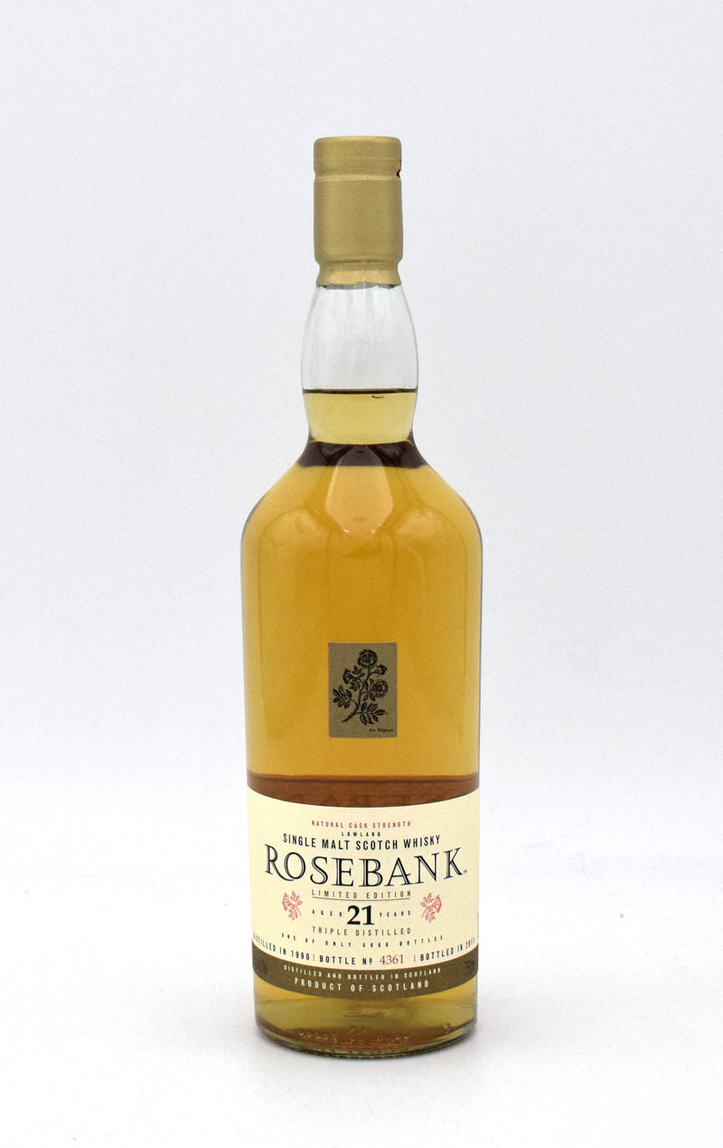 Rosebank 1990 Special Release 21 Year Scotch Whisky (2011 Release)