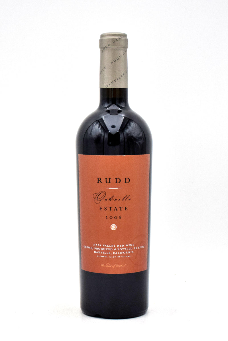 2008 Rudd Oakville Estate Cabernet Sauvignon