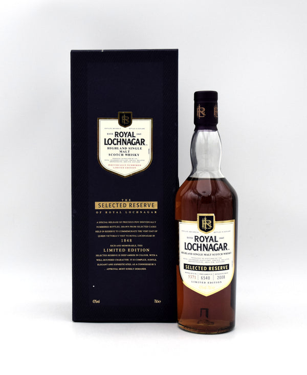 Royal Lochnagar Selected Reserve Single Malt Scotch (2008 Release)