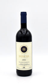 2016 Sassicaia Tenuta San Guido Bolgheri