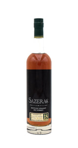 Sazerac 18 Year Rye Whiskey (2023 Release)