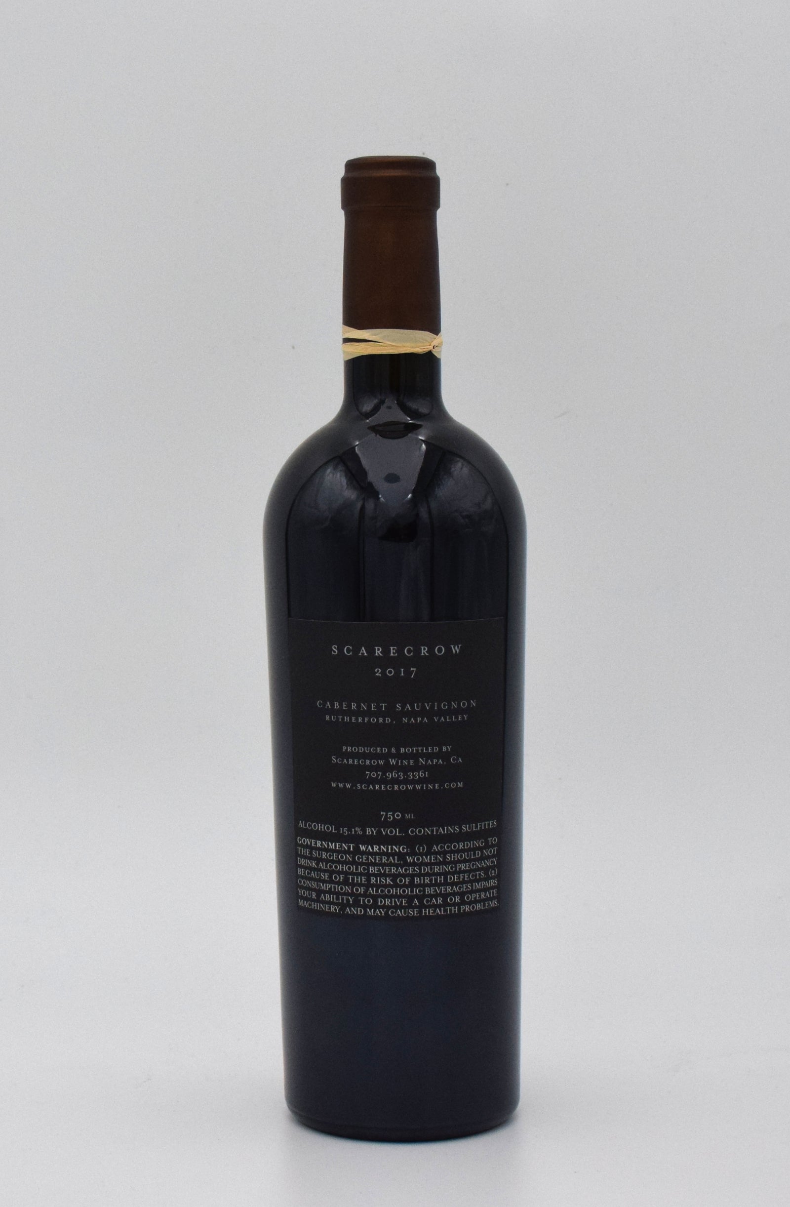 2017 Scarecrow, Cabernet Sauvignon, Rutherford, Bottle