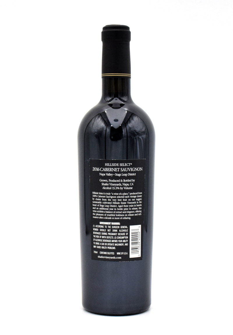 2016 Shafer Vineyards Hillside Select Cabernet Sauvignon