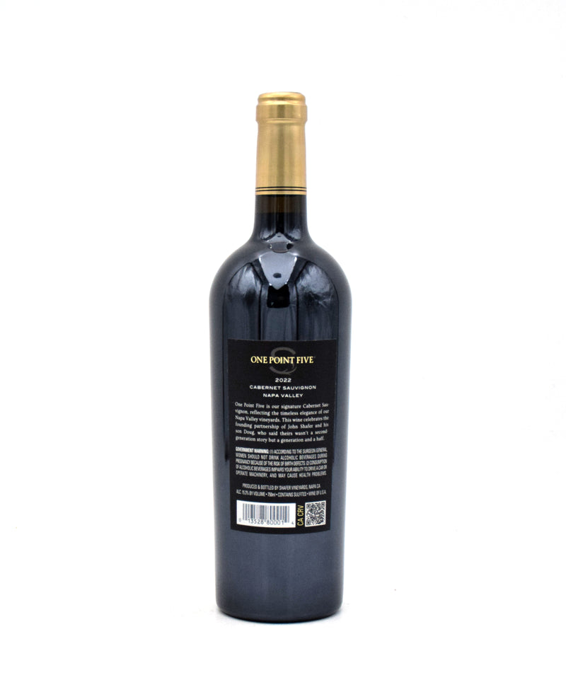 2022 Shafer Vineyards One Point Five Cabernet Sauvignon