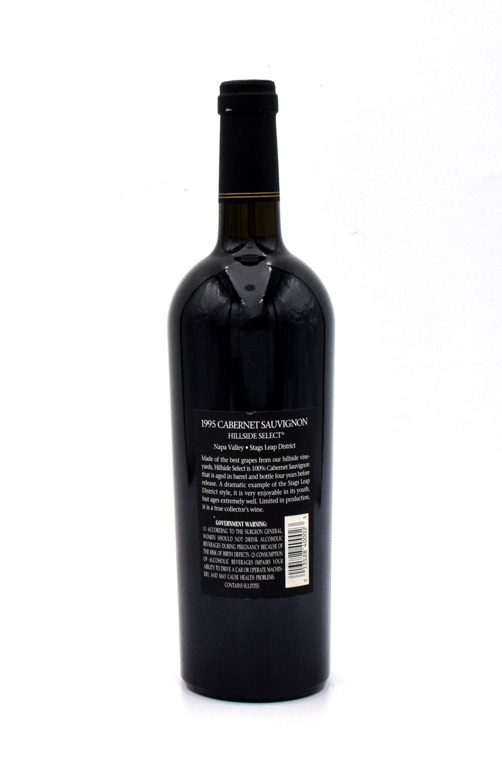 1995 Shafer Hillside Select Cabernet Sauvignon – FineLiquors