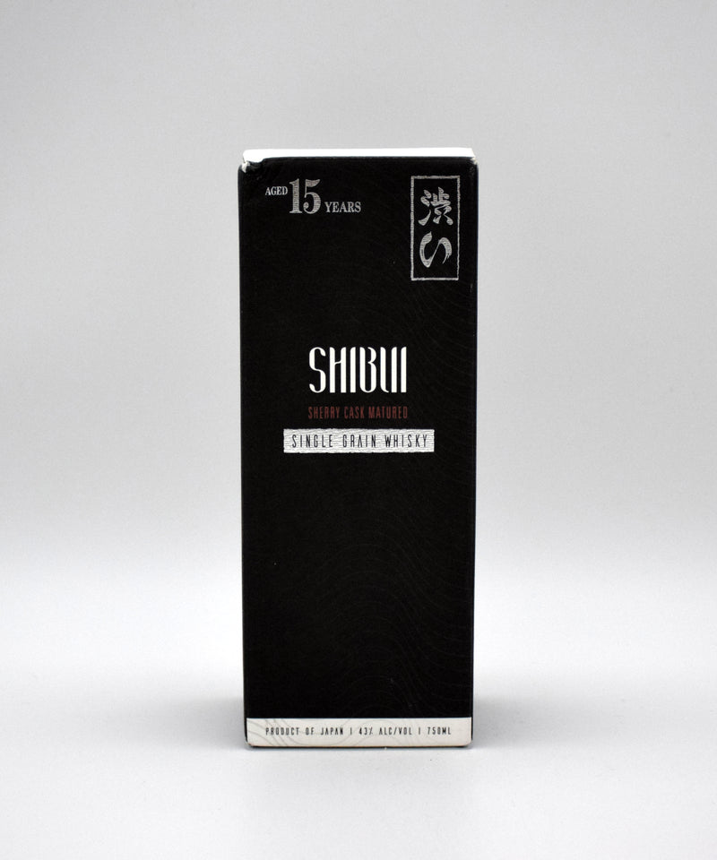 Shibui 15 Year Old Single Grain Sherry Oak Japanese Whisky