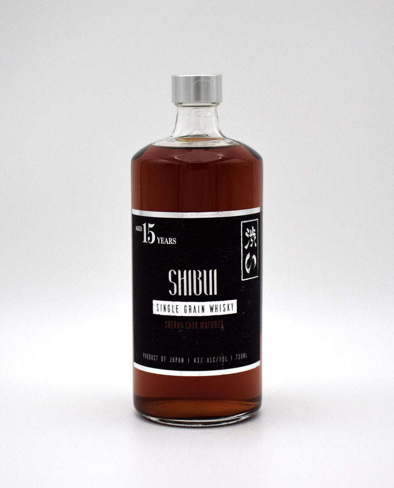 Shibui 15 Year Old Single Grain Sherry Oak Japanese Whisky