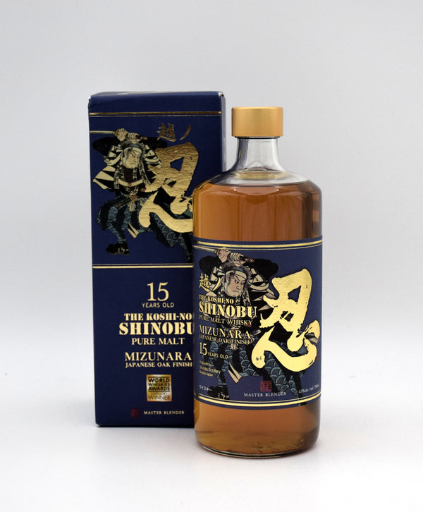 Shinobu 15 Year Pure Malt Japenese Whisky