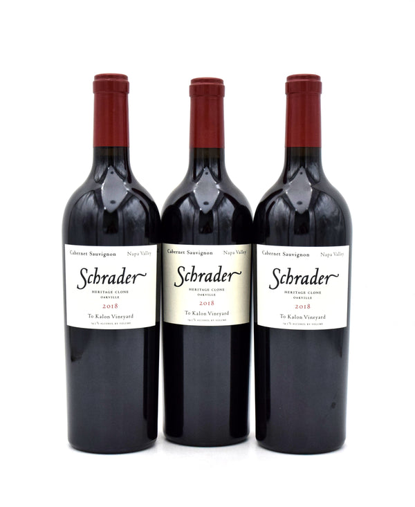 2018 Schrader Cellars 'Heritage Clone To Kalon Vineyard' Cabernet Sauvignon